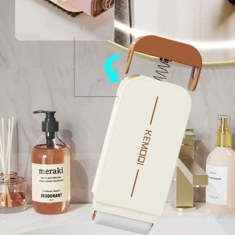 Portable Scrubbing Soap Dispenser Roller Box (Assorted Color)