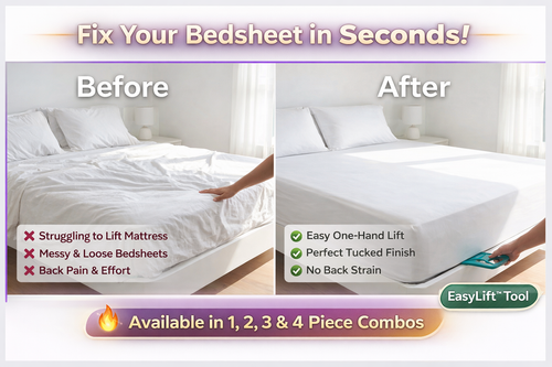 EasyLift™ Mattress Lifter & Bedsheet Tucking Tool